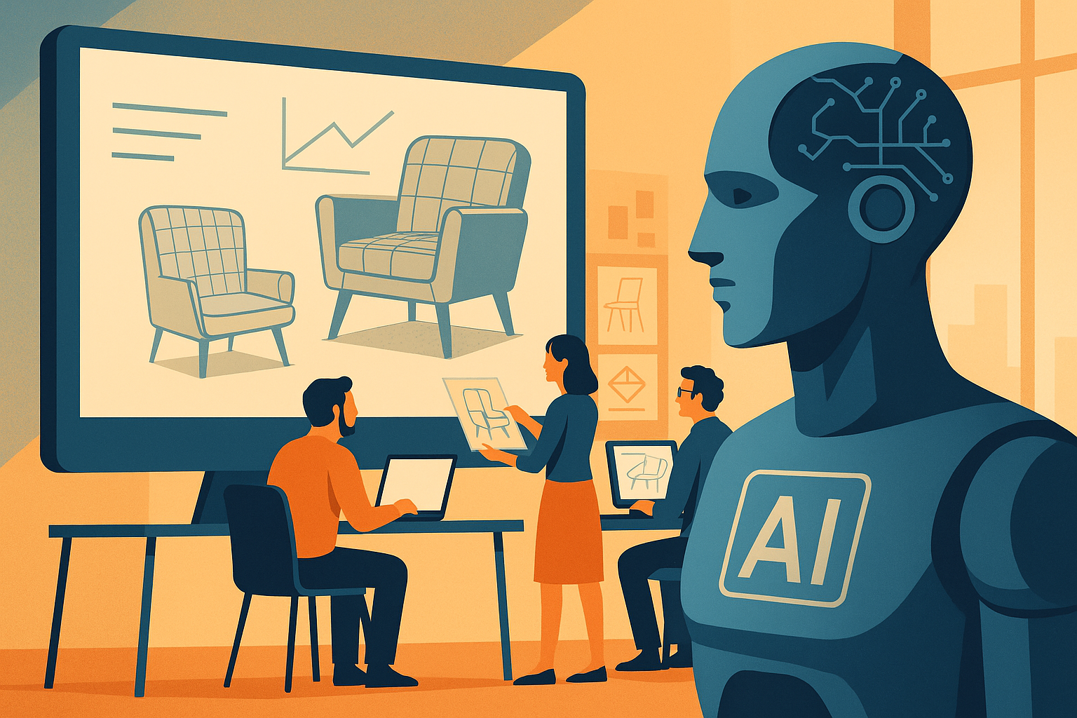 The Impact of Artificial Intelligence on Furniture Design in Europe